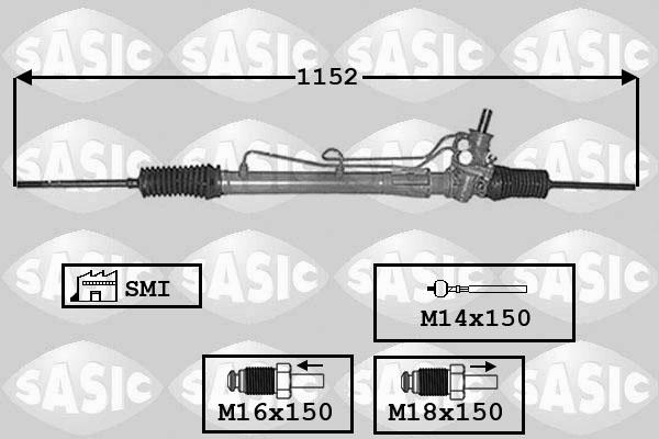 Sasic 7006132 - Sükan qurğusu furqanavto.az