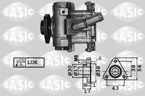 Sasic 7076040 - Hidravlik nasos, sükan sistemi furqanavto.az