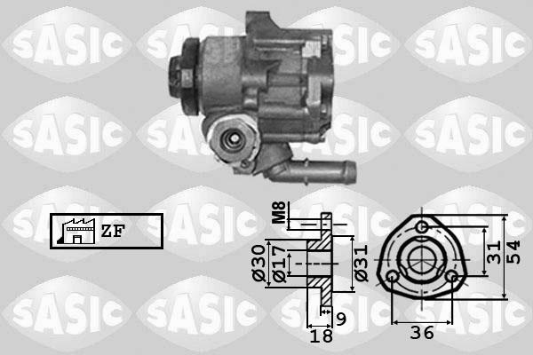 Sasic 7076024 - Hidravlik nasos, sükan sistemi furqanavto.az