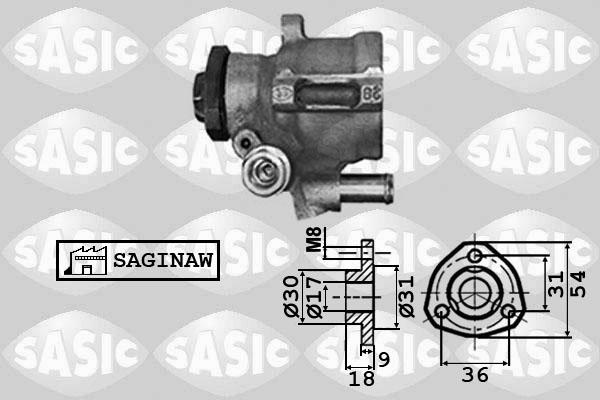 Sasic 7076021 - Hidravlik nasos, sükan sistemi furqanavto.az