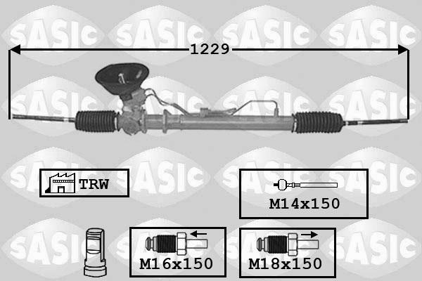 Sasic 7174001 - Sükan qurğusu furqanavto.az