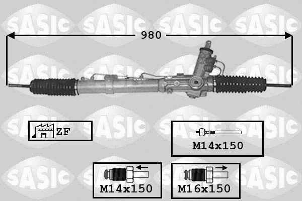 Sasic 7176040 - Sükan qurğusu furqanavto.az