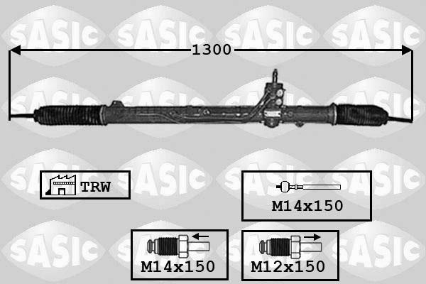 Sasic 7176053 - Sükan qurğusu furqanavto.az