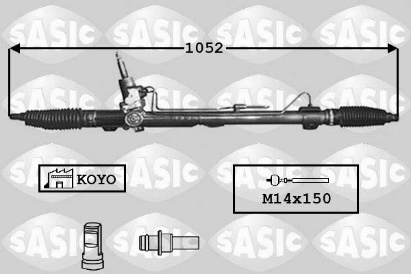 Sasic 7170028 - Sükan qurğusu furqanavto.az