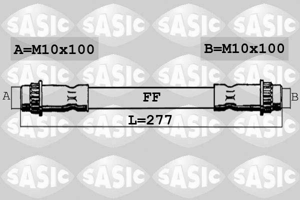 Sasic SBH4078 - Əyləc şlanqı furqanavto.az