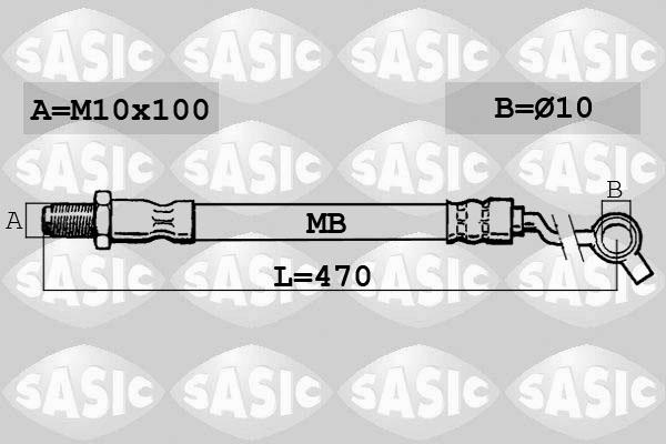 Sasic SBH6317 - Əyləc şlanqı furqanavto.az