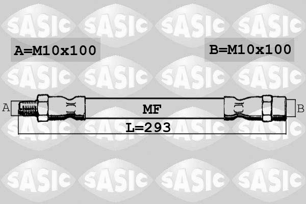 Sasic SBH6381 - Əyləc şlanqı furqanavto.az