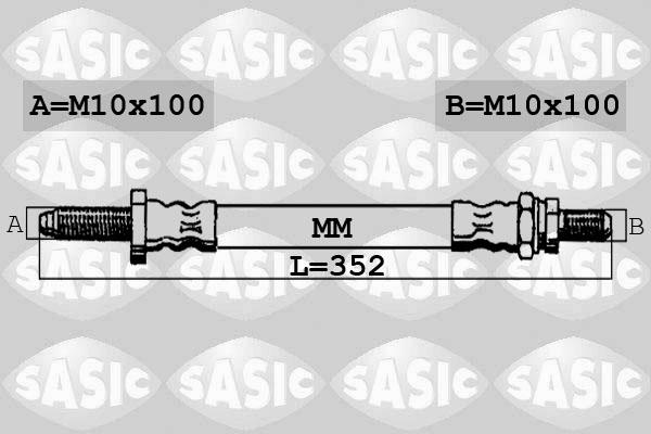 Sasic SBH6337 - Əyləc şlanqı furqanavto.az