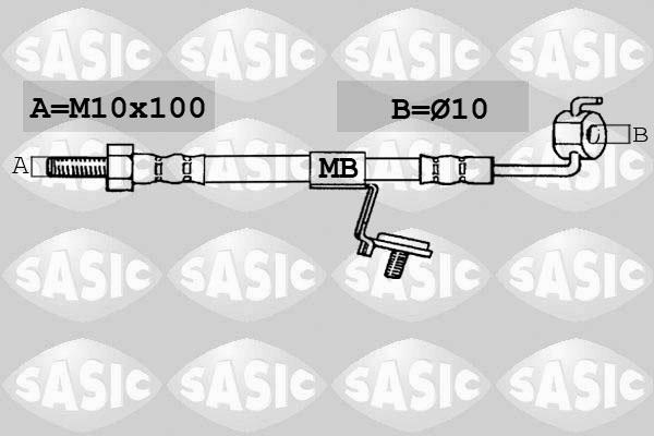 Sasic SBH6326 - Əyləc şlanqı furqanavto.az