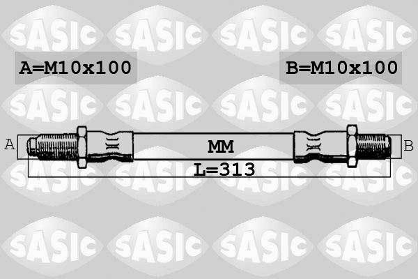 Sasic SBH6323 - Əyləc şlanqı furqanavto.az