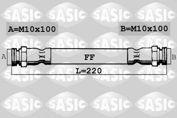 Sasic SBH0166 - Əyləc şlanqı furqanavto.az