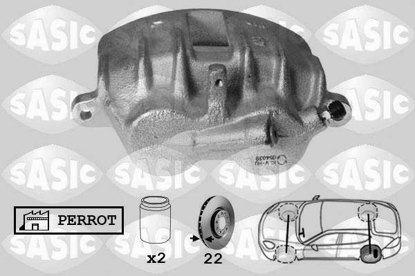 Sasic SCA6582 - Əyləc kaliperi furqanavto.az