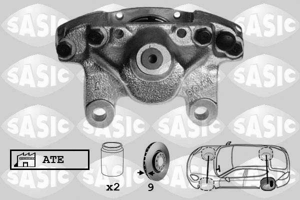 Sasic SCA6012 - Əyləc kaliperi furqanavto.az