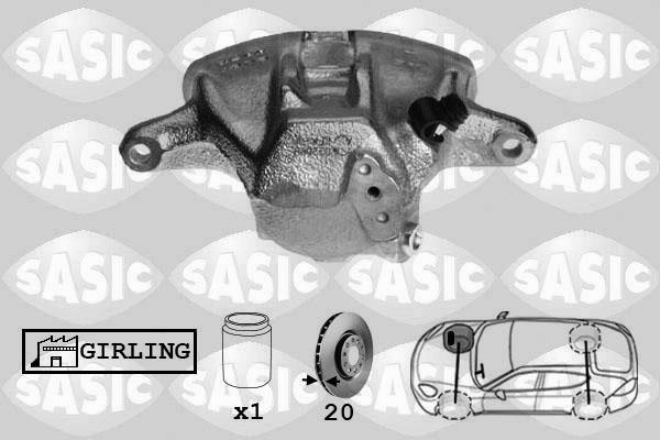 Sasic SCA6017 - Əyləc kaliperi furqanavto.az