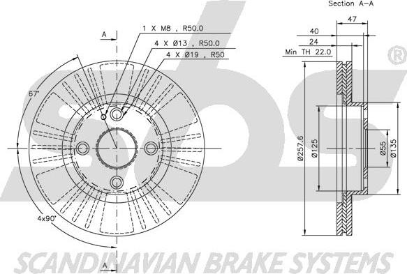 SBS 1815203235 - Əyləc Diski furqanavto.az