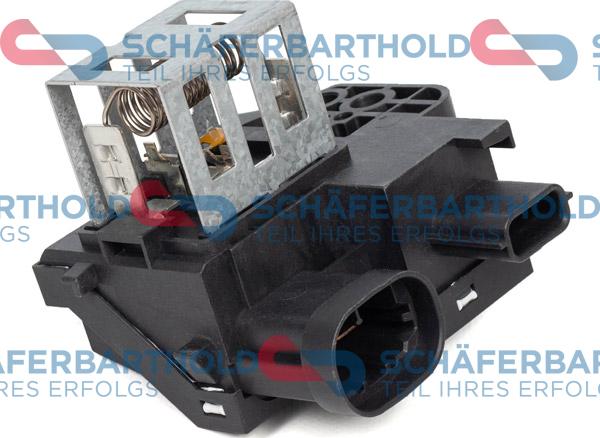 Schferbarthold 411 28 010 01 11 - Ön rezistor, elektromotor radiator fanatı furqanavto.az