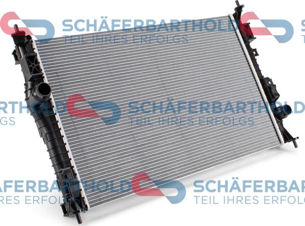 Schferbarthold 314 27 256 01 11 - Radiator, mühərrikin soyudulması furqanavto.az