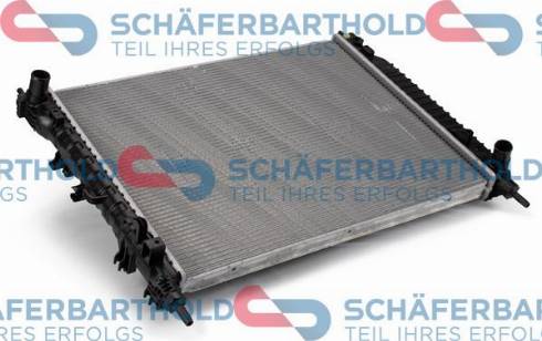 Schferbarthold 310 16 817 01 11 - Radiator, mühərrikin soyudulması furqanavto.az