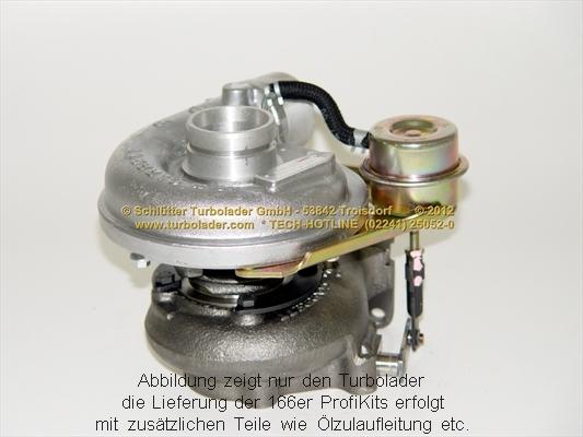 Schlütter Turbolader 166-09081 - Şarj cihazı, doldurma sistemi furqanavto.az