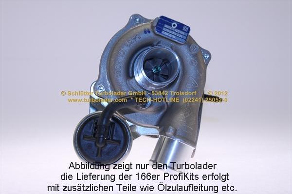 Schlütter Turbolader 166-09220 - Şarj cihazı, doldurma sistemi furqanavto.az
