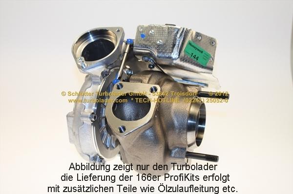 Schlütter Turbolader 166-09281 - Şarj cihazı, doldurma sistemi furqanavto.az