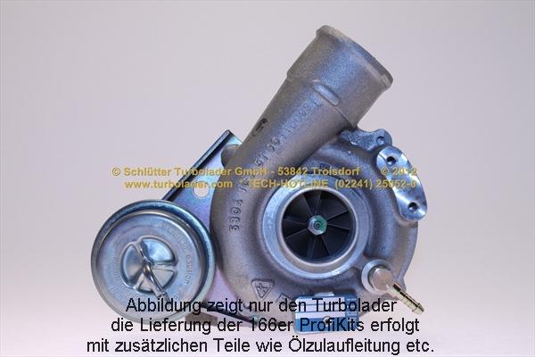Schlütter Turbolader 166-04080 - Şarj cihazı, doldurma sistemi furqanavto.az