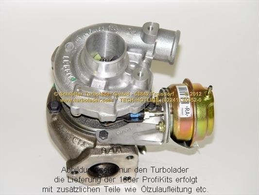 Schlütter Turbolader 166-04021 - Şarj cihazı, doldurma sistemi furqanavto.az