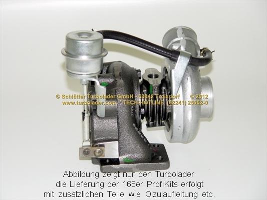Schlütter Turbolader 166-05020 - Şarj cihazı, doldurma sistemi furqanavto.az