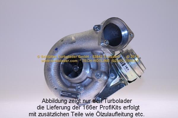 Schlütter Turbolader 166-00455 - Şarj cihazı, doldurma sistemi furqanavto.az
