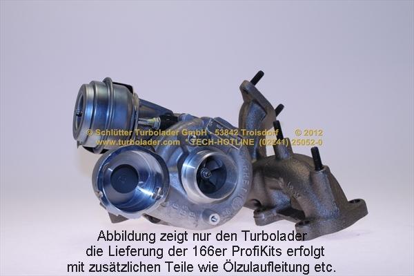Schlütter Turbolader 166-00420 - Şarj cihazı, doldurma sistemi furqanavto.az