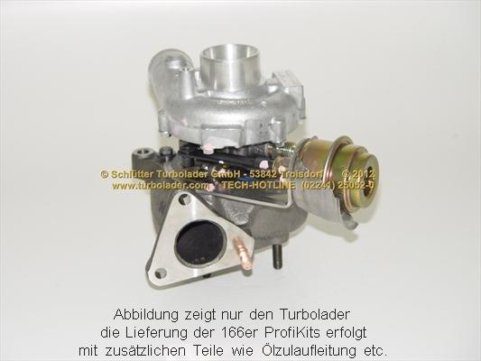 Schlütter Turbolader 166-00560 - Şarj cihazı, doldurma sistemi furqanavto.az