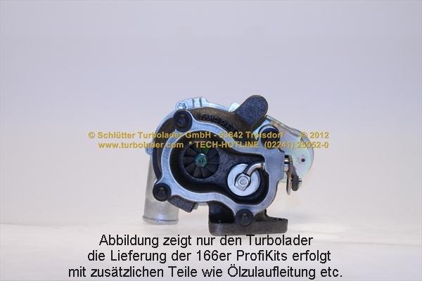 Schlütter Turbolader 166-00500 - Şarj cihazı, doldurma sistemi furqanavto.az