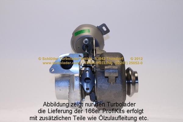 Schlütter Turbolader 166-00145EOL D1 - Şarj cihazı, doldurma sistemi furqanavto.az