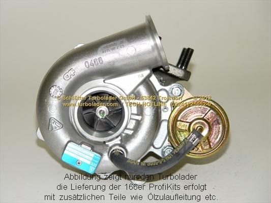 Schlütter Turbolader 166-00155 - Şarj cihazı, doldurma sistemi furqanavto.az