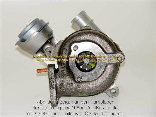Schlütter Turbolader 166-00130 - Şarj cihazı, doldurma sistemi furqanavto.az