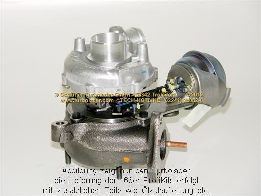 Schlütter Turbolader 166-00130EOL - Şarj cihazı, doldurma sistemi furqanavto.az