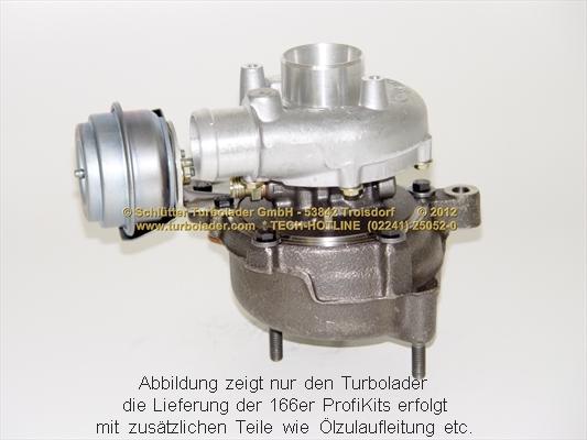 Schlütter Turbolader 166-00130 - Şarj cihazı, doldurma sistemi furqanavto.az