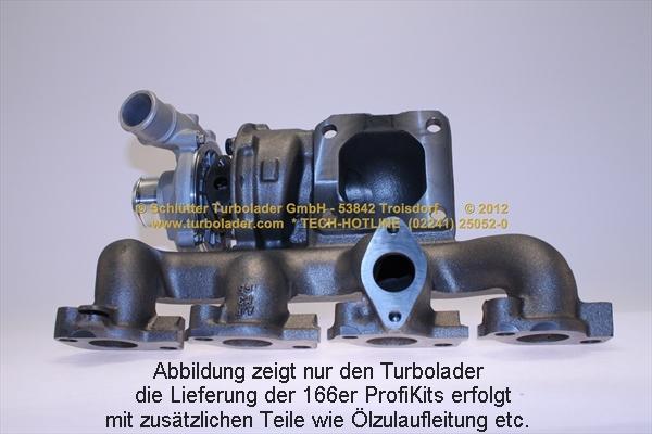 Schlütter Turbolader 166-00730 - Şarj cihazı, doldurma sistemi furqanavto.az