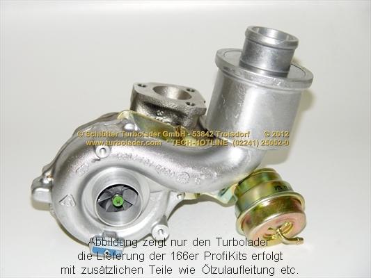Schlütter Turbolader 166-01051 - Şarj cihazı, doldurma sistemi furqanavto.az