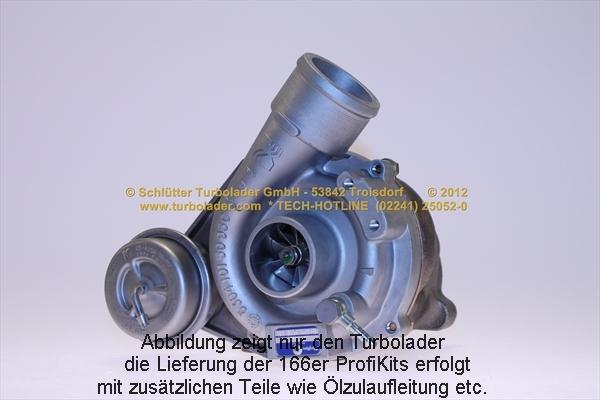 Schlütter Turbolader 166-01060EOL - Şarj cihazı, doldurma sistemi furqanavto.az