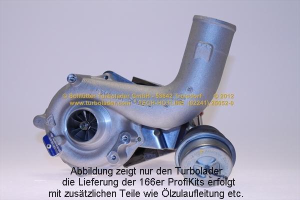Schlütter Turbolader 166-01020 - Şarj cihazı, doldurma sistemi furqanavto.az