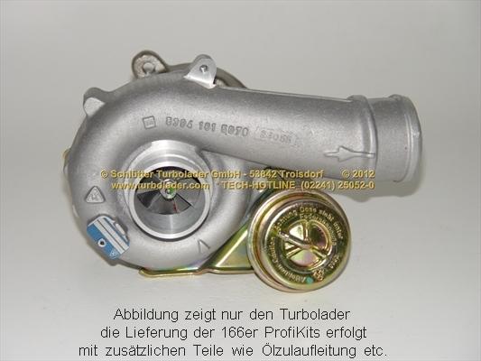 Schlütter Turbolader 166-01120 - Şarj cihazı, doldurma sistemi furqanavto.az