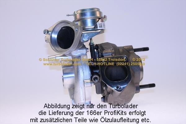 Schlütter Turbolader 166-06015 - Şarj cihazı, doldurma sistemi furqanavto.az