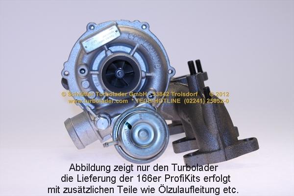 Schlütter Turbolader 166-02410 - Şarj cihazı, doldurma sistemi furqanavto.az
