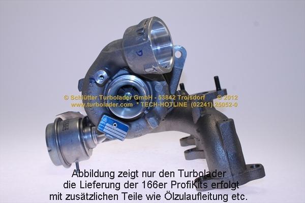 Schlütter Turbolader 166-02470 - Şarj cihazı, doldurma sistemi furqanavto.az