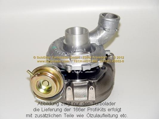 Schlütter Turbolader 166-02040EOL - Şarj cihazı, doldurma sistemi furqanavto.az