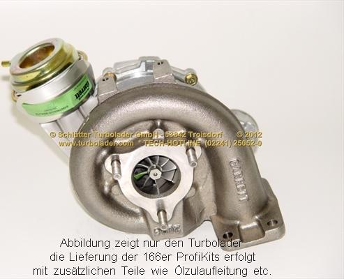 Schlütter Turbolader 166-02060EOL - Şarj cihazı, doldurma sistemi furqanavto.az