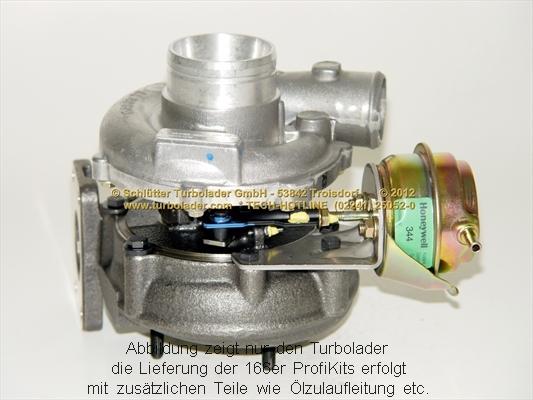 Schlütter Turbolader 166-02340 - Şarj cihazı, doldurma sistemi furqanavto.az