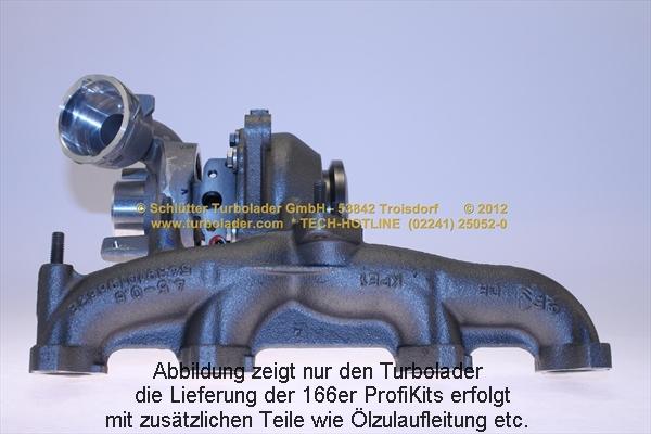 Schlütter Turbolader 166-02790 - Şarj cihazı, doldurma sistemi furqanavto.az