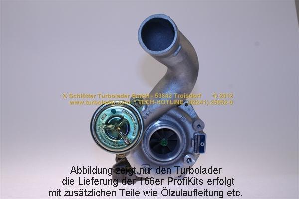 Schlütter Turbolader 166-02746 - Şarj cihazı, doldurma sistemi furqanavto.az